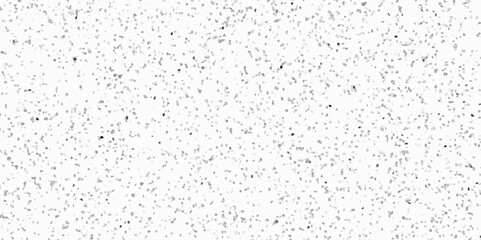 Terrazzo flooring consists of chips of marble texture. quartz surface white, black for bathroom or kitchen countertop. white paper texture background. rock stone marble backdrop textured illustration.
