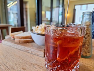 glass of spritz italian