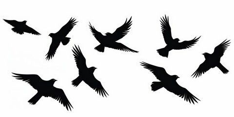 Obraz premium Birds in Flight