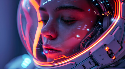 background digital of technology futuristic of AI