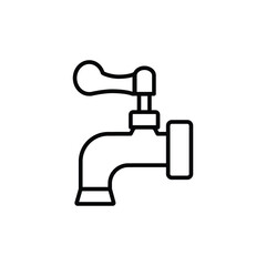 Faucet icon vector design templates simple and modern