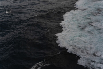 Beautiful photo of the sea waves