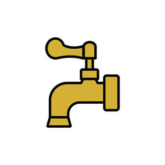 Faucet icon vector design templates simple and modern