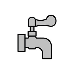 Faucet icon vector design templates simple and modern