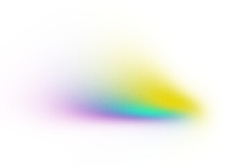 Abstract pastel holographic blurred grainy gradient transparent background texture. Colorful digital grain soft noise effect blurry gradient light element