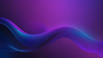 abstract purple waves purple digital art piece for desktop wallpaper