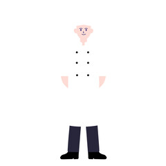 A man in a chef's uniform