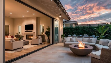 Living Room and Patio