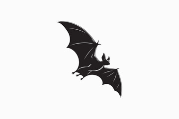 Bat vector silhouette image of adobe illustrator..eps