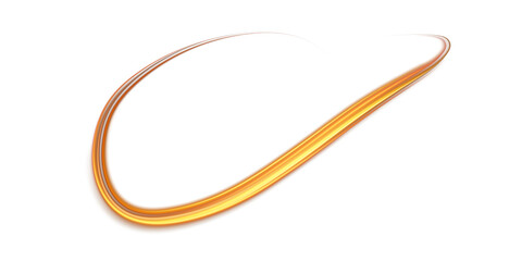 Sparks of dust and golden or yellow stars shine with special light. Trace of speed lines. Christmas light effect. Sparkling particles of magic dust. Abstract light lines of movement and speed. PNG.