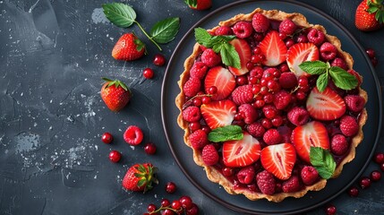 Fresh Berry Tart Delight