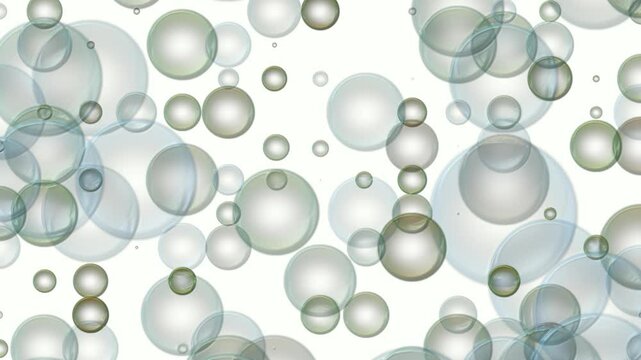 Animazione astratta di linee e cerchi con molti colori  diversi e movimenti 