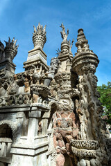 Fototapeta premium Hauterives, le Palais idéal du Facteur Cheval, Drôme, Auvergne-Rhone-Alpes, France
