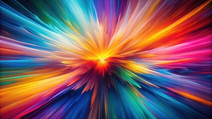 Obraz premium Vibrant liquid abstraction with captivating hues intertwining , vivid, colorful, abstract, fluid, mesmerizing, dance