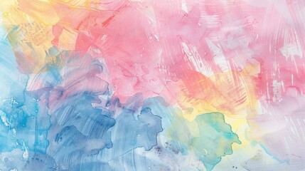 Abstract brush shapes water colors background