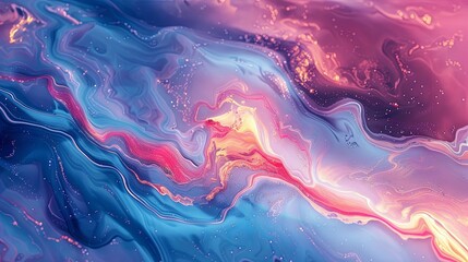 Obraz premium Vivid Fluid Marble Background 