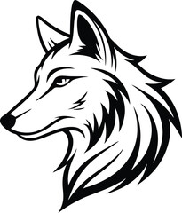 wolf head tattoo