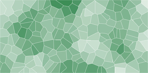 Light green crystal abstract background in light sweet vector illustration. Pastel light green colors stone tile. Cement kitchen decor. Green marble bath floor & Seamless pattern with pebble.
