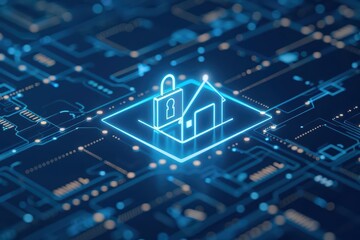An advanced smart home features enchanted locks and spectral guards that provide constant vigilance and immediate response to threats