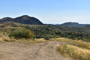 Stunning natural hills and valley landscapes of Armenia