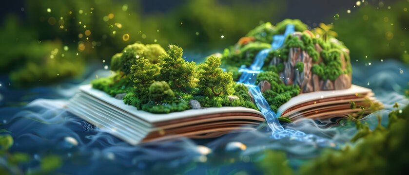 An innovative children s publishing company produces books with enchanted pages that change the story based on the reader s choices