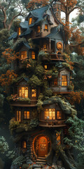 Fairytale houses.