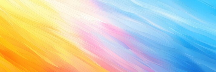 Colorful Abstract Bokeh Background in Warm and Cool Tones