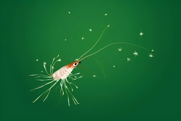 spider on a web made by midjourney