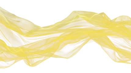 Corrugated tulle fabric, yellow, easily color changeable with hue/saturation adjustments