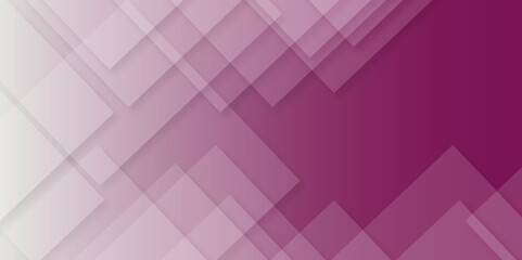 Abstract retro pattern seamless red geometric square and line vector background. White and red geometric square technology seamless white banner concept for business and presentation purpose