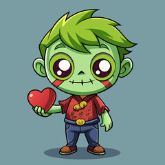 Obraz premium Cute Zombie