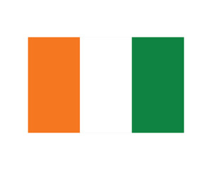 Independence Day of Ivory Coast, I love Ivory Coast, Independence Day, Ivory Coast, Happy Independence Day, National Day, Freedom, 7 August, Editable, Ivory Coast Independence Day, Vector, Flag, Icon