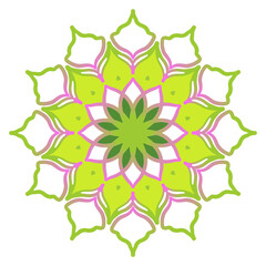 Flower mandala