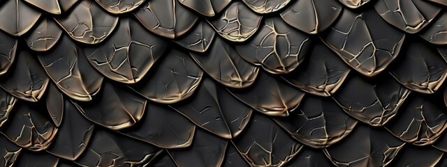 Obraz premium Dragon scale texture background.