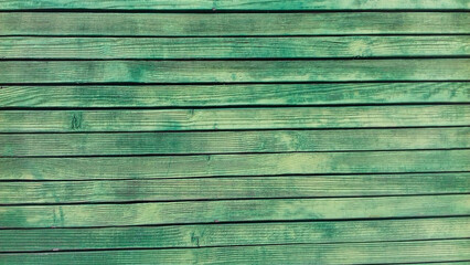 Wooden painted green background