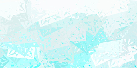 Light BLUE vector pattern with polygonal shapes.
