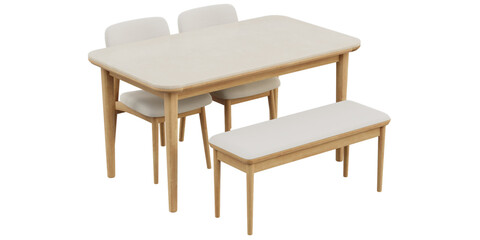 Modern Dining Table Sets with Stylish Chairs - Perfect for Home and Office Interiors