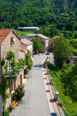 Saint Julien du Verdon, les gorges du verdon, village touristique Français, photographie de voyage, tourisme, vacances, France
