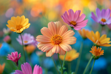 Obraz premium The Vibrance of Summer Blooms