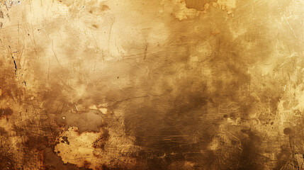 Obraz premium Grunge gold background with stains