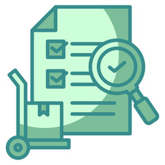 Procurement Audit  Icon Element For Design