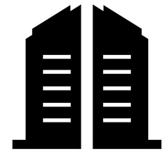 illustration of a building silhouette