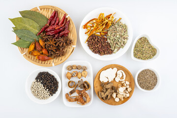 Chinese cooking spices and condiments