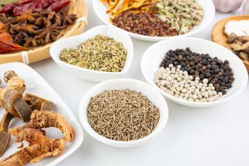 Chinese cooking spices and condiments
