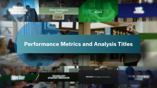 Performance Metrics and Analysis Titles | 10 Motion Titles with Control Panels