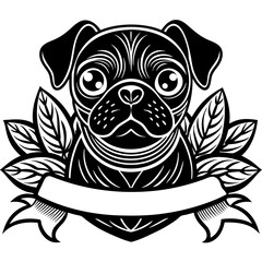 create a black and white illustration of a french