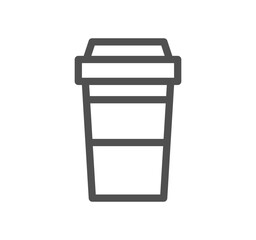 Drink related icon outline and linear vector.	
