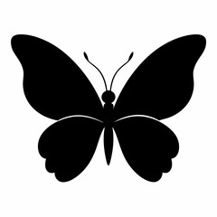 butterfly vector illustration, butterfly isolated on white, butterfly silhouette, butterfly vector art