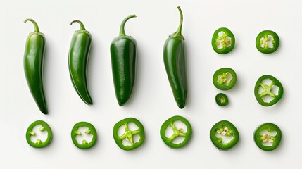 Green Jalape&ntilde;os: A Spicy Still Life