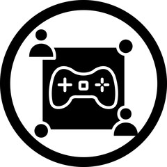 Moba Glyph Black Icon